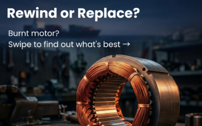 Rewind or Replace a Burnt Motor? How to Decide | MI Solutions